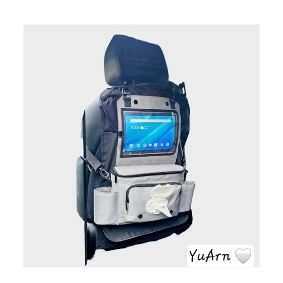 Baby diaper bag organizer for baby stroller, Gray - Picture 6 of 9